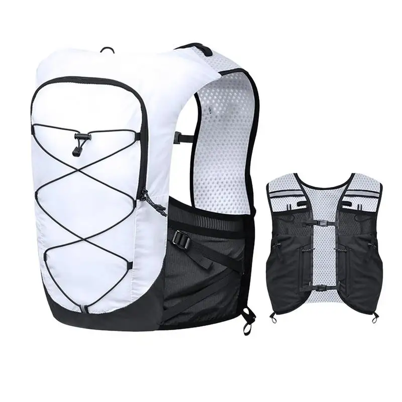 

Outdoor Sports Trail Hydration Packs Running Water Bottle Storage Vest Bag with Phone Holder Hiking Cycling Hydration Backpack