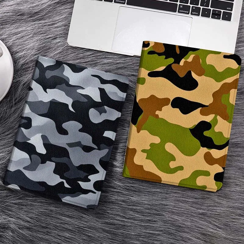 

Camouflage style pattern For iPad Pro Air 5th 6th 7th 13 M3 M4 M5 12.9 13.3 inch 2018 2022 2024 2025 Tablet Case