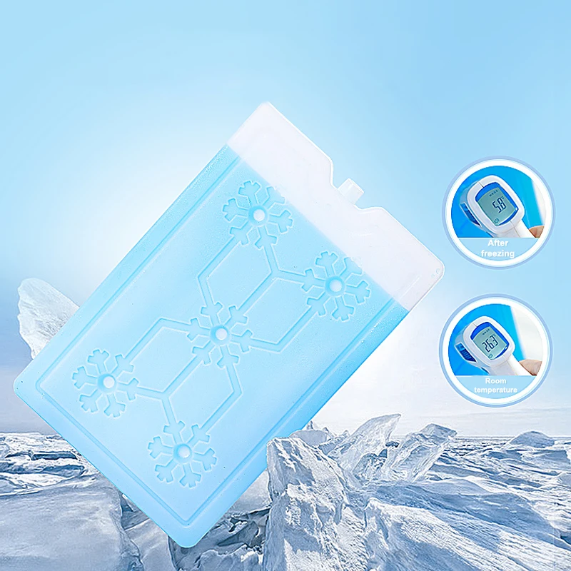 New Food Cooling Ice Crystal Box Reusable Portable Fast Cold Pack For Home Family Outdoor BBQ Picnic Camping Food Fresh Cooler