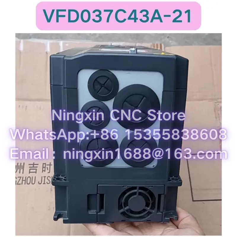 Used VFD037C43A-21 Inverter Functional test OK Fast delivery