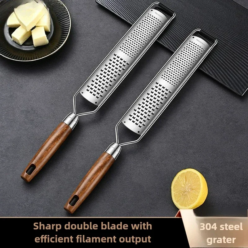 Stainless Steel Cheese Grater Vegetable Grater Multi-purpose Kitchen Food Shredder for Chocolate Butter Cheese Lemon