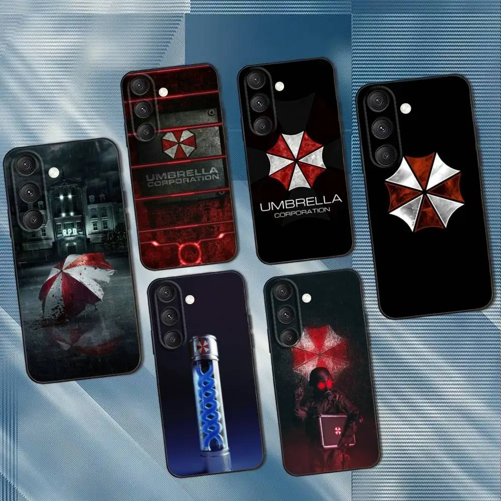 

Umbrella Corporation Phone Case For Samsung S25,S24,S23,S22,S21,S20,S10,Ultra,Plus,Lite,FE,Soft Silicone Black Cover