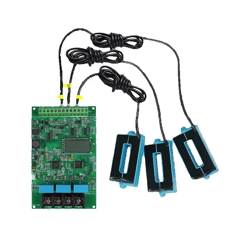 ETCR8340 Real Time Leakage Current & Voltage On-Line Tester Monitoring of 6 Channels Circuit Insulation Faults 20A/600A/3000A