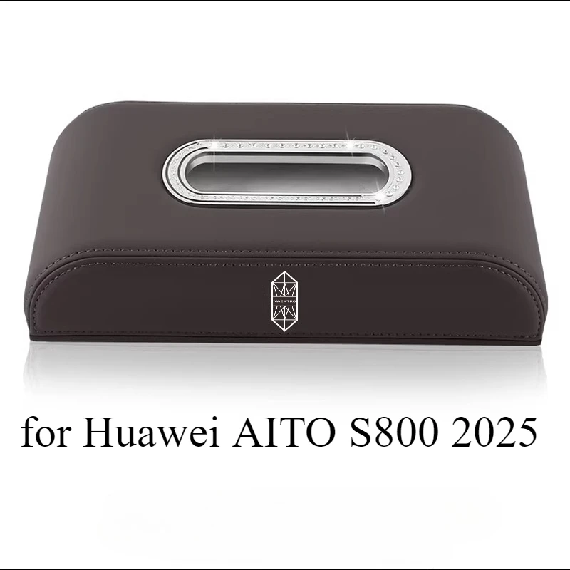

Держатель коробки для салфеток на центральной консоли для Huawei AITO S800 2025 Extended-Range Edition — органайзер для хранения накладных и автомобильные аксессуары