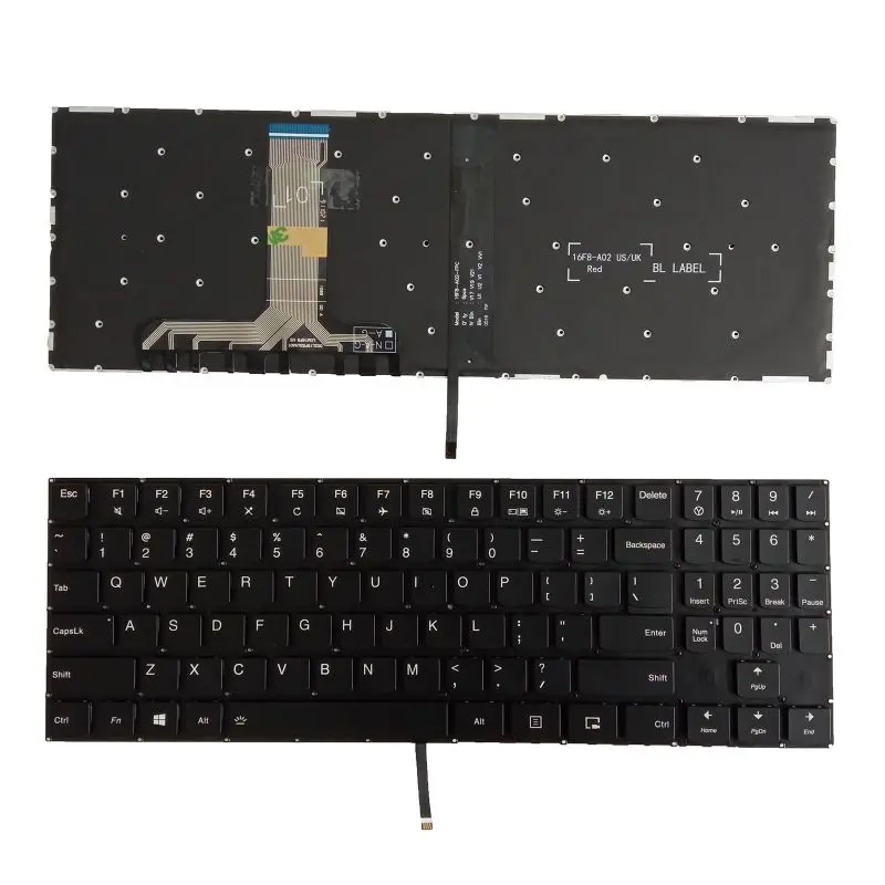 

for Lenovo Legion Y7000 2020 R7000 2020 Y7000P R7000P 2020 Keyboard US Backlit