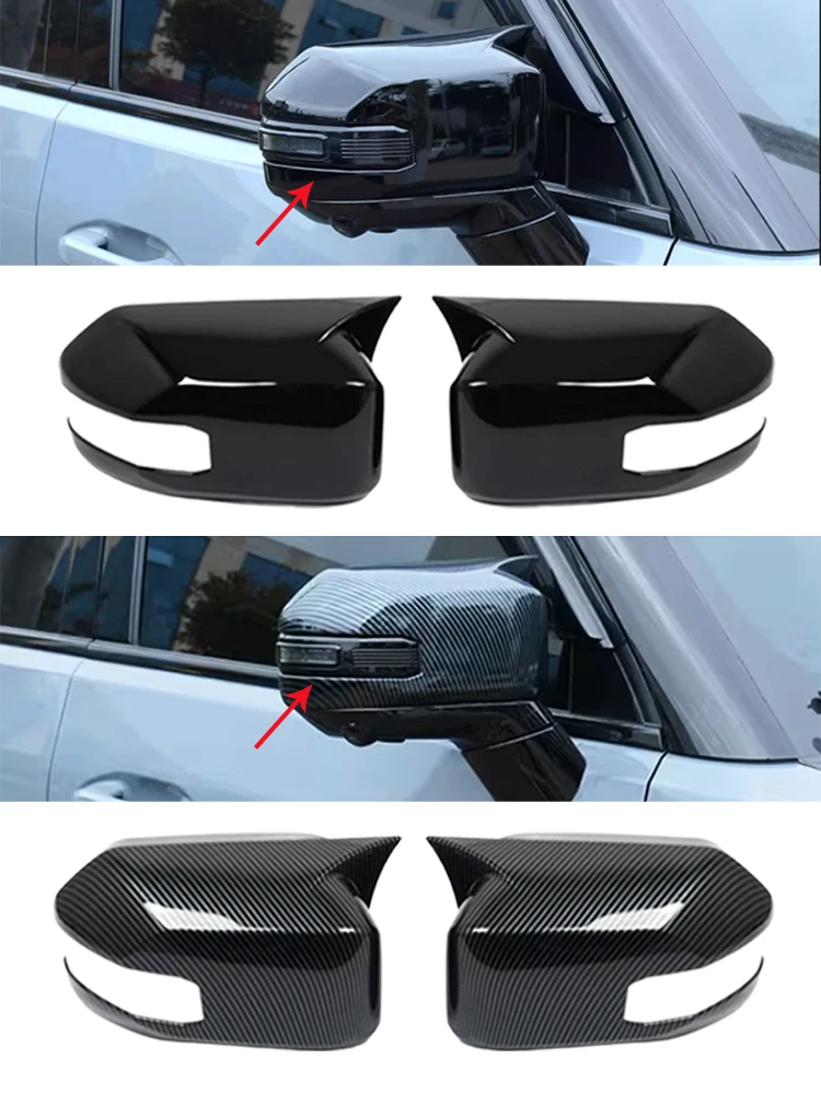 

For Jetour Traveller T2 2023 2024 2025 Rearview Mirror Cover Horn Protection Cover