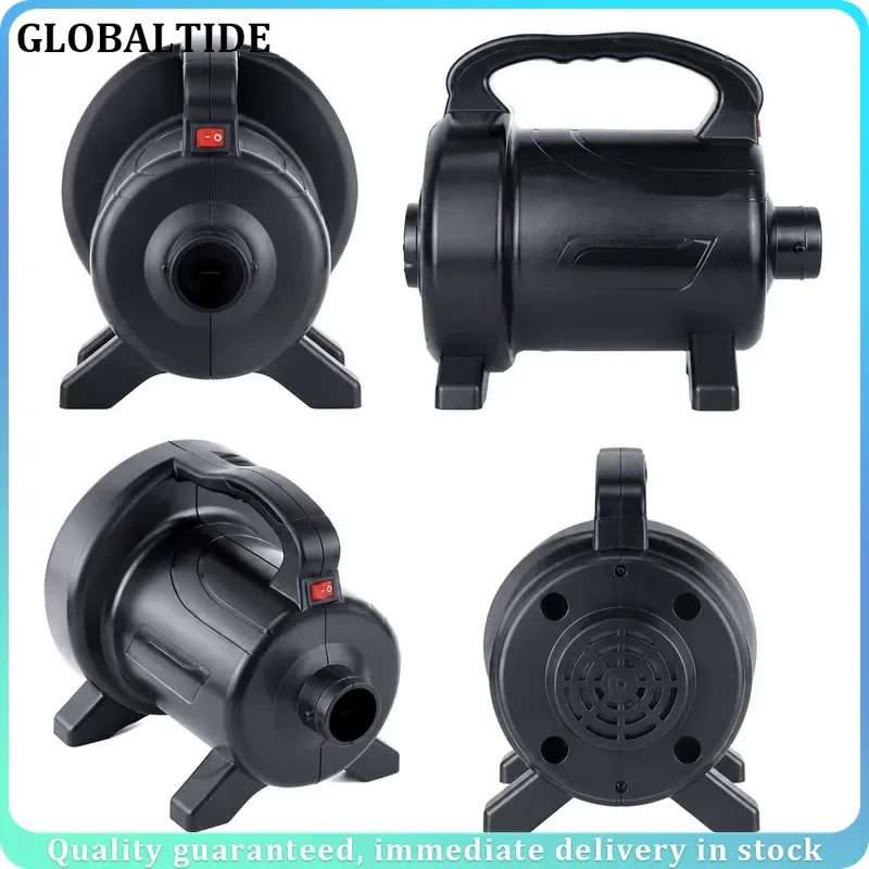 1200W 220V High Pressure Electric Air Pump AC Inflatable Boat Marine Inflator Fast Inflation Portable Blower for Raft Dinghy