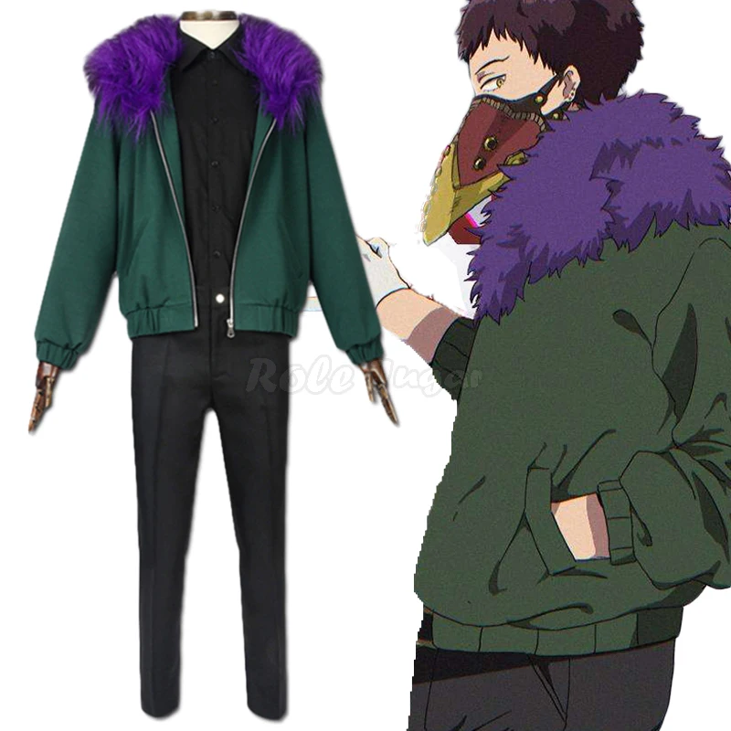 Anime Kai Chisaki Overhaul Cosplay Costume for Adult Men Halloween Party Full Set Outfits