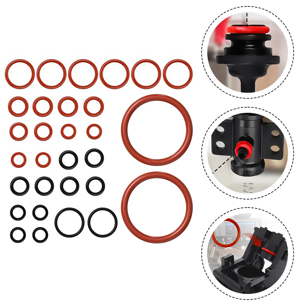 

For Coffee Brewing As Shown Coffee Machine Coffee Machine Valve Seal Kit Gasket Kit Excellent Sealing Performance
