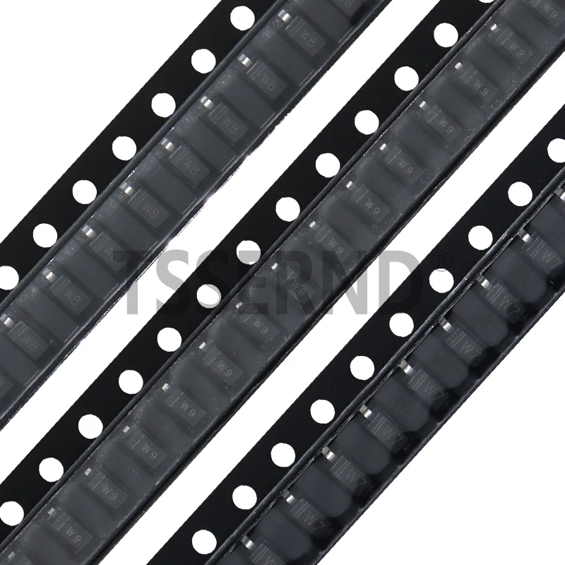100Pcs SMD Zener Diode 1206 BZT52C 4V7 5V1 5V6 6V2 6V8 7V5 8V2 9V1 10V 12V 15V 16V 18V 20V 24V 27V 30V 33V 36V 39V 43V SOD-123