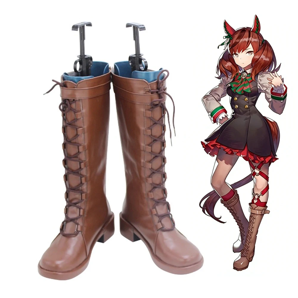 لعبة جميلة ديربي لطيفة الطبيعة تأثيري أحذية أحذية Naisu Neicha أحذية ل Hallowmas ملابس الحفلات الإكسسوارات الكبار النساء الرجال