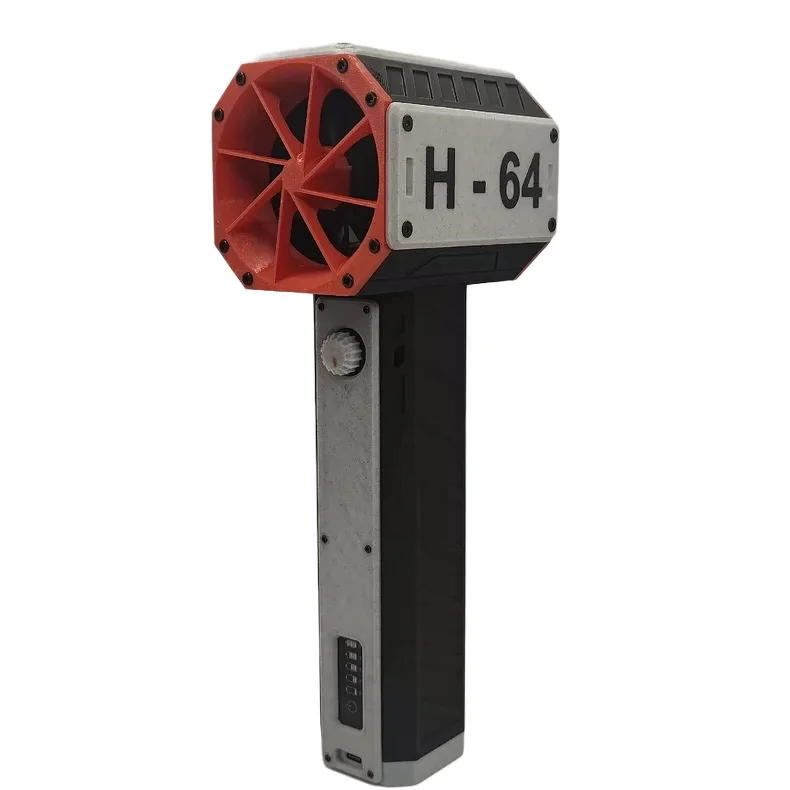 64Mm Ducted Violent Fan Handheld Electric Hair Dryer Blast Dust Removal Turbo Violent Turbo Fan H-64