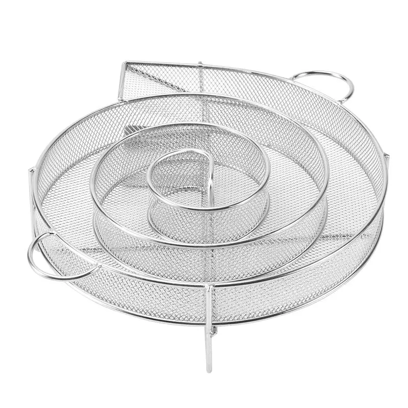 DT19-Cold Smoke Generator For BBQ Grill Or Smoker Wood Dust Hot And Cold Smoking Salmon Meat Burn Stainless Cooking Bbq Tools