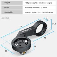 BiKe Computer Mount Bracket Speedometer Handlebar For Edge 540 530 830 IGPSPORT XOSS G Magene CYCPLUS Gps Odometer