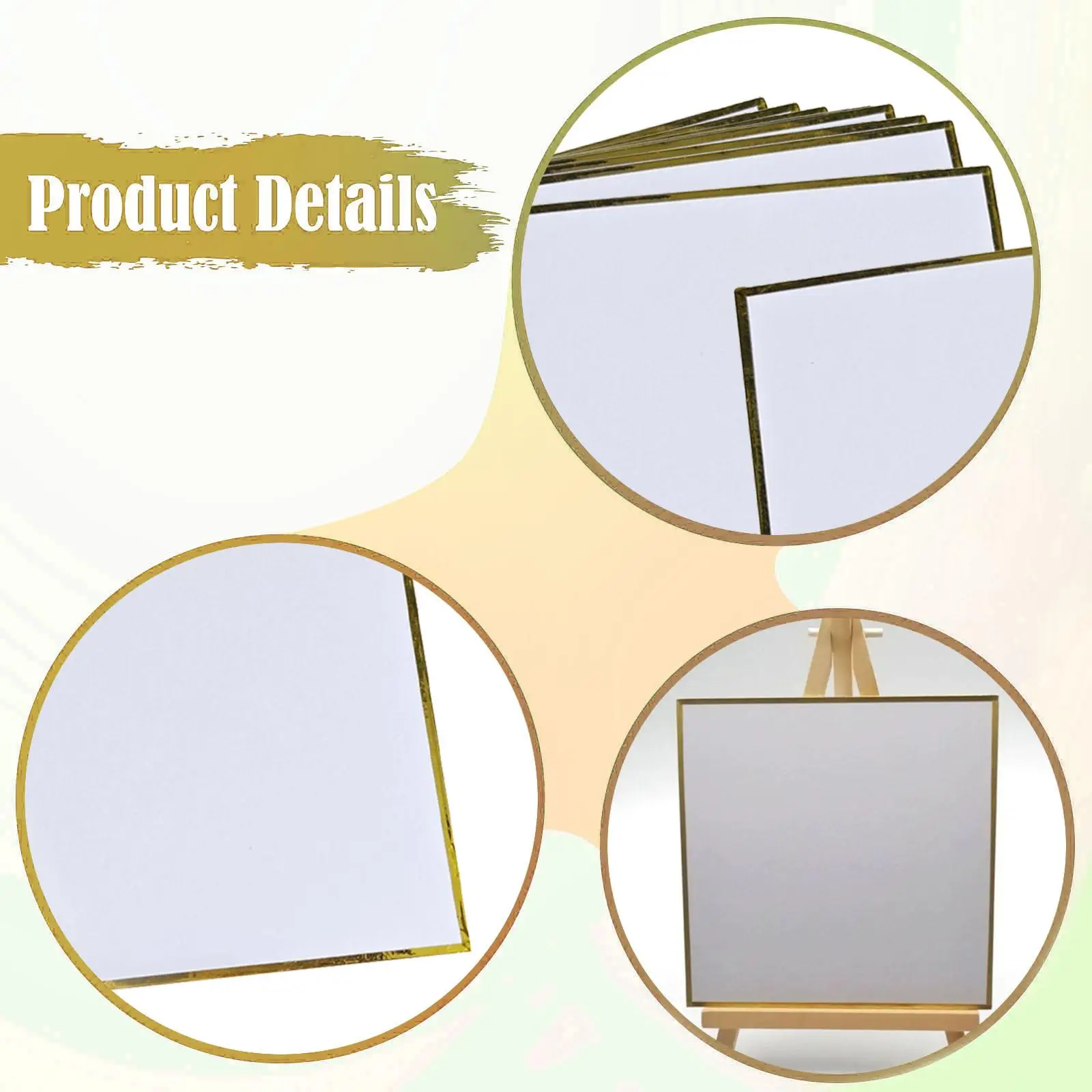Anime Convention Signature Boards Blank Art Cards Shikishi Japanese White Drawing Paper for Collector Autographs
