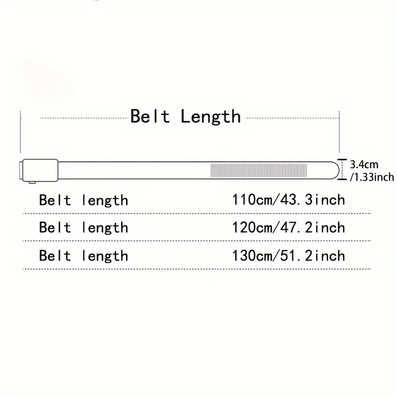 Men's Woven Belt Nylon Material Breathable Automatic Buckle Belt For Men Outdoor Sports And Leisure Strap Fashion Jeans Belt