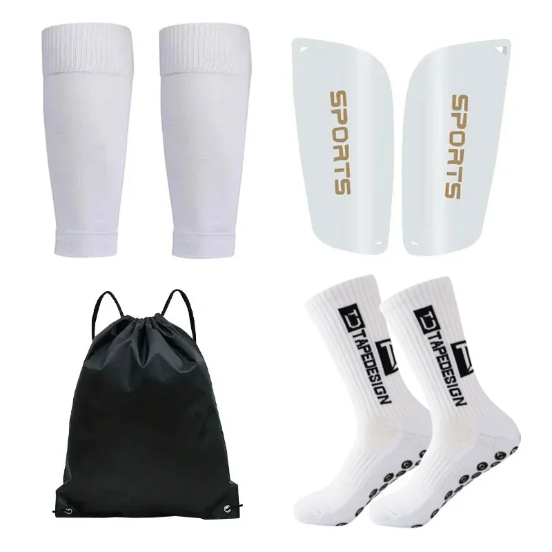 

Набор из 4 предметов, сумка на шнурке, противоскользящие футбольные носки, спортивные рукава, комплект мужских и женских футбольных носков, тренировочные баскетбольные спортивные носки
