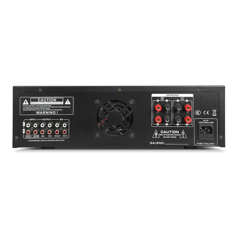 Professional Dsp Digital Audio Processor Built in 150W/250W/350/450W Power Amplifier Karaoke Effects Powered Audio Processor