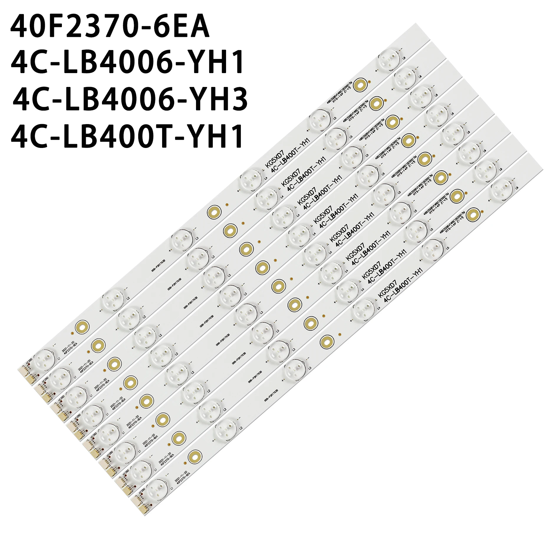 LED Backlight Strips 4C-LB4006-YH1 4C-LB4006-YH3 4C-LB400T-YH1 For To shi ba 40L1550C 40L2450C LED40C720J L40E3000F