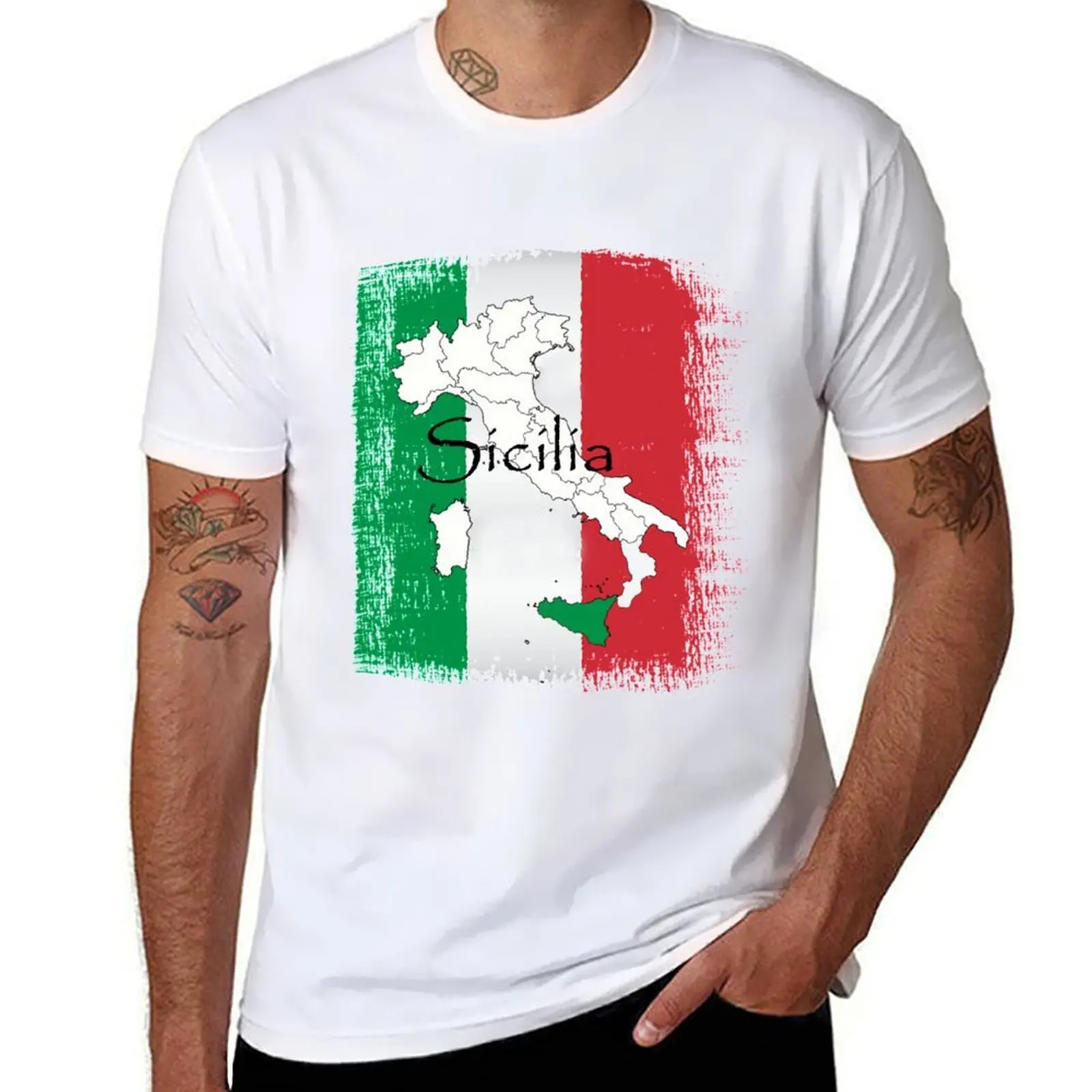 

Sicilian Pride Design T-Shirt man t shirts graphic man t shirt designer T-Shirt
