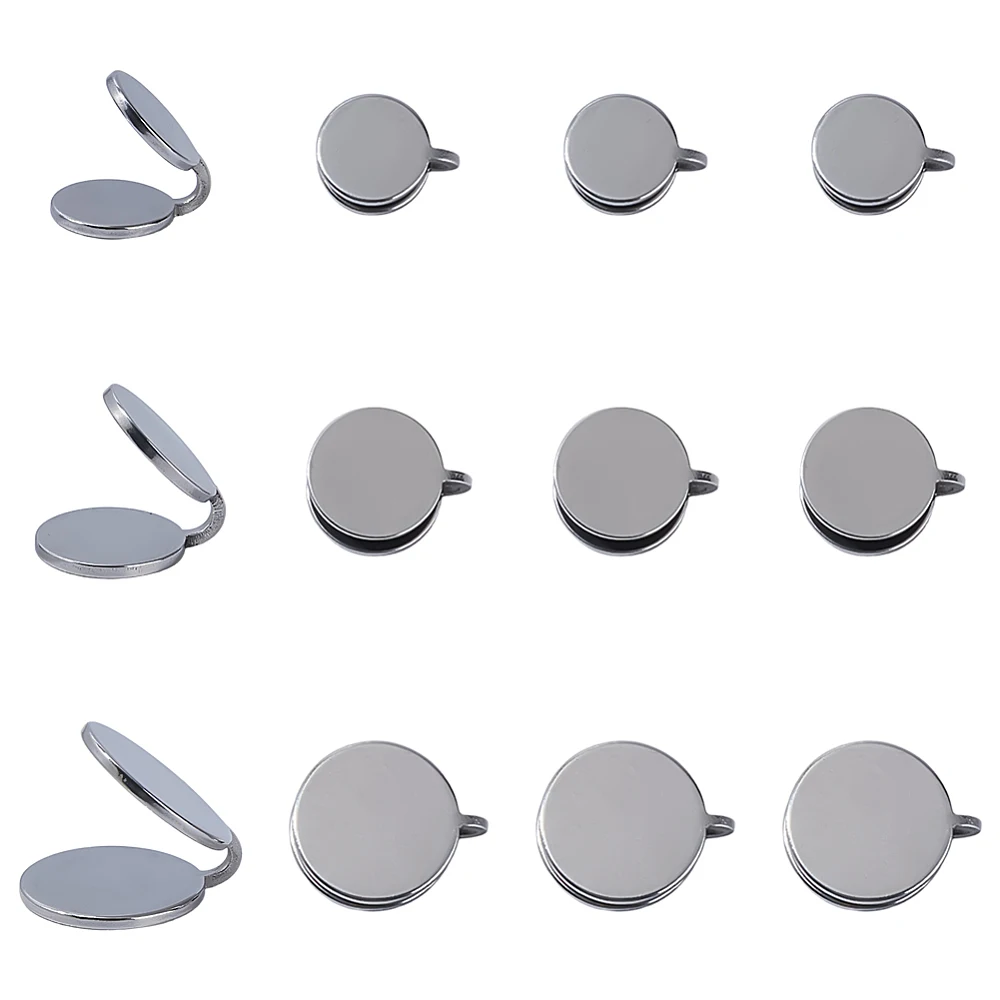 Pressure Earrings for Keloids Stainless Steel Earrings Round Compression Earring Adjustable Clip Earring for Women Men