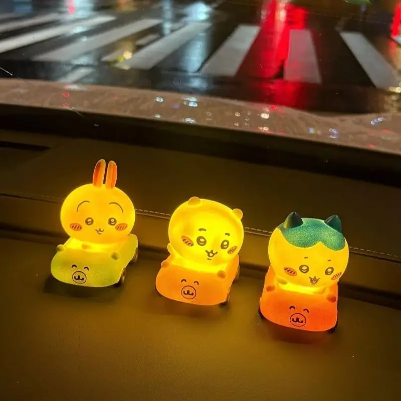 Chiikawa Led Night Light Usagi Hachiware Cartoon Sleep Lamp Soft Eye-Caring Bedside Desk Light Birthday Gift Kids Bedroom Decor - view 4