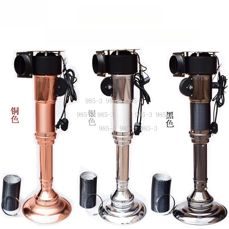 Catering Restaurant Telescopic Range Hood, High-efficiency Smoke Extractor Exhaust System for Barbecue & Hot Pot