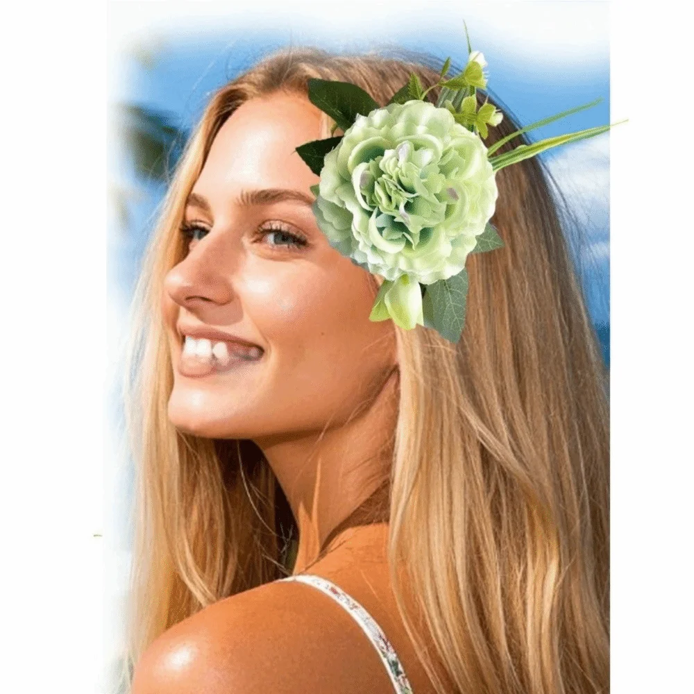 Sisir Rambut Retro Model Jepit Bunga Bohemian, Jepit Rambut Bunga dengan Gigi, Sisir Tetap Gaya Etnik, Aksesoris Rambut Wanita Thailand