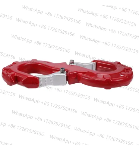 Red S-Shape Quick Rescue Shackle Trailer Winch Hook Car JK Offroad Towing Recovery Kits 4X4 Auto Winch Trailer Shackle
