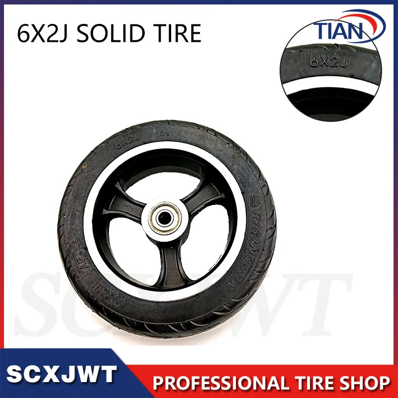 6X2 Tyres 6 Inch Scooter Tire & Inner Tube Set 150x50 Electric Scooter Wheel Chair Truck Electric Scooter F0 Pneumatic Tyres