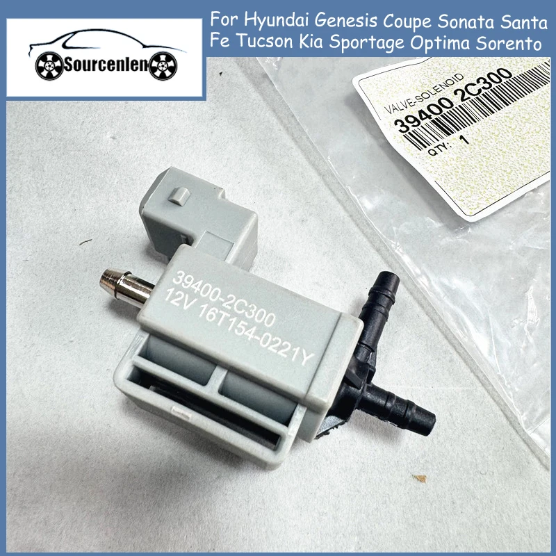 394002C300 39400-2C300 Solenoid Valve for Hyundai Genesis Coupe Sonata Santa Fe Tucson Kia Sportage Optima Sorento New
