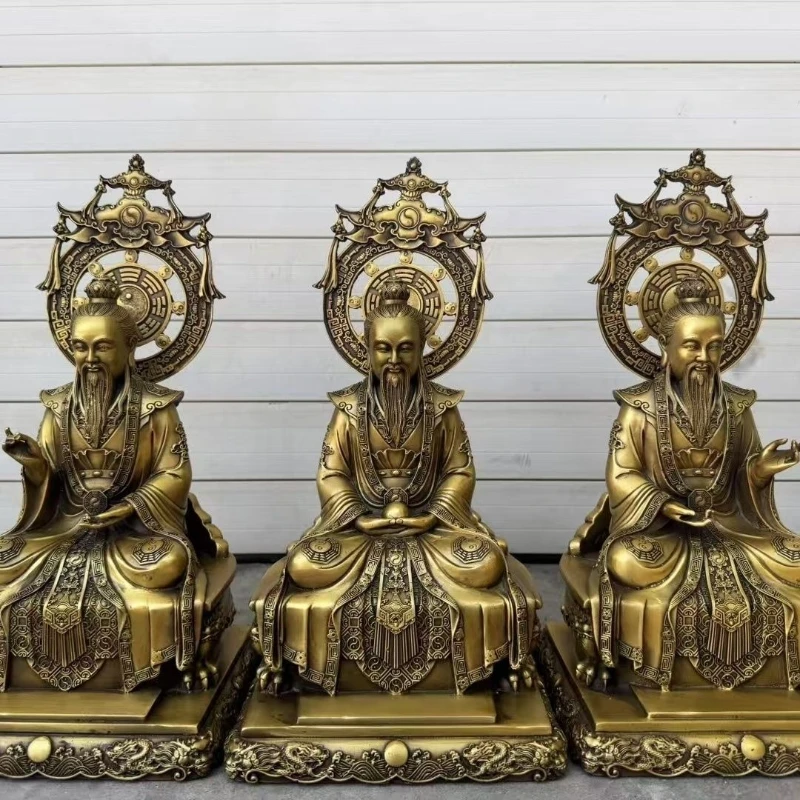 

Pure copper statue Bronze statue is dedicated to Taoism