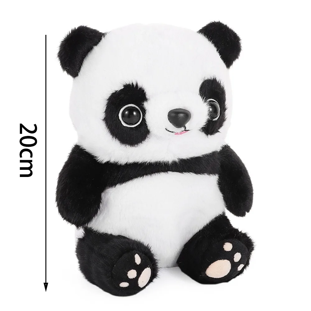 

Мягкая плюшевая игрушка Panda Hugmotion You, многофункциональная игрушка с эмоциональной поддержкой Panda, игрушка с эмоциональным двигателем, которая обнимает вас назад панда