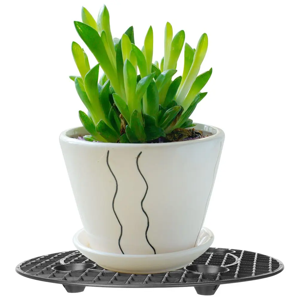 Outdoor Floor Protector Prevent Rot and Damage Patio Deck Plant Pot Saucer Pot Tray Plant Stands Plant Level Pot Elevator