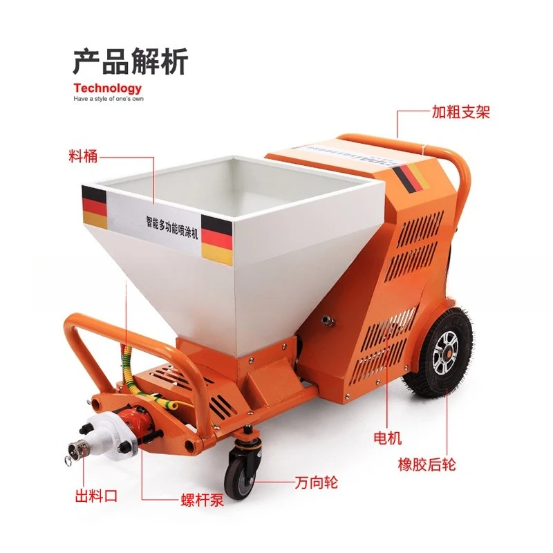 Small paint sprayer, cement grouting machine, real stone paint sprayer