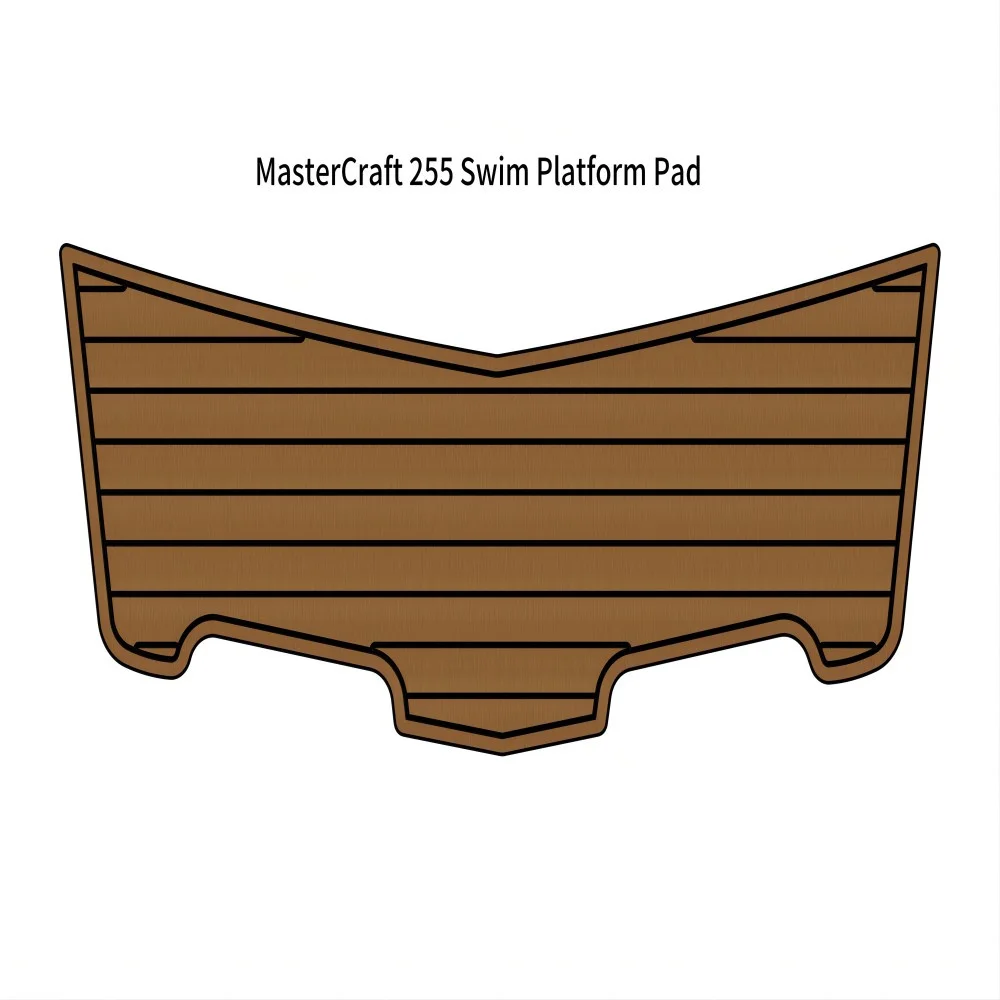 

MasterCraft 255 Swim Platform Step Pad Boat EVA Faux Foam Teak Deck Floor Mat