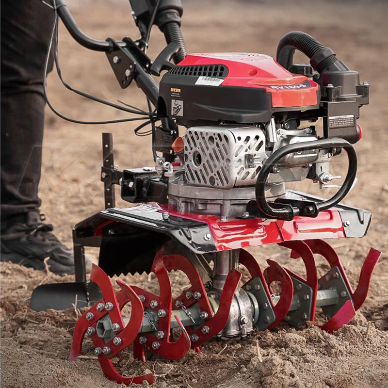 

Agricultural Multi-Functional Hand Held Cultivated Land Loosening Machine Rotary Tiller Micro Tiller Rotary Cultivators