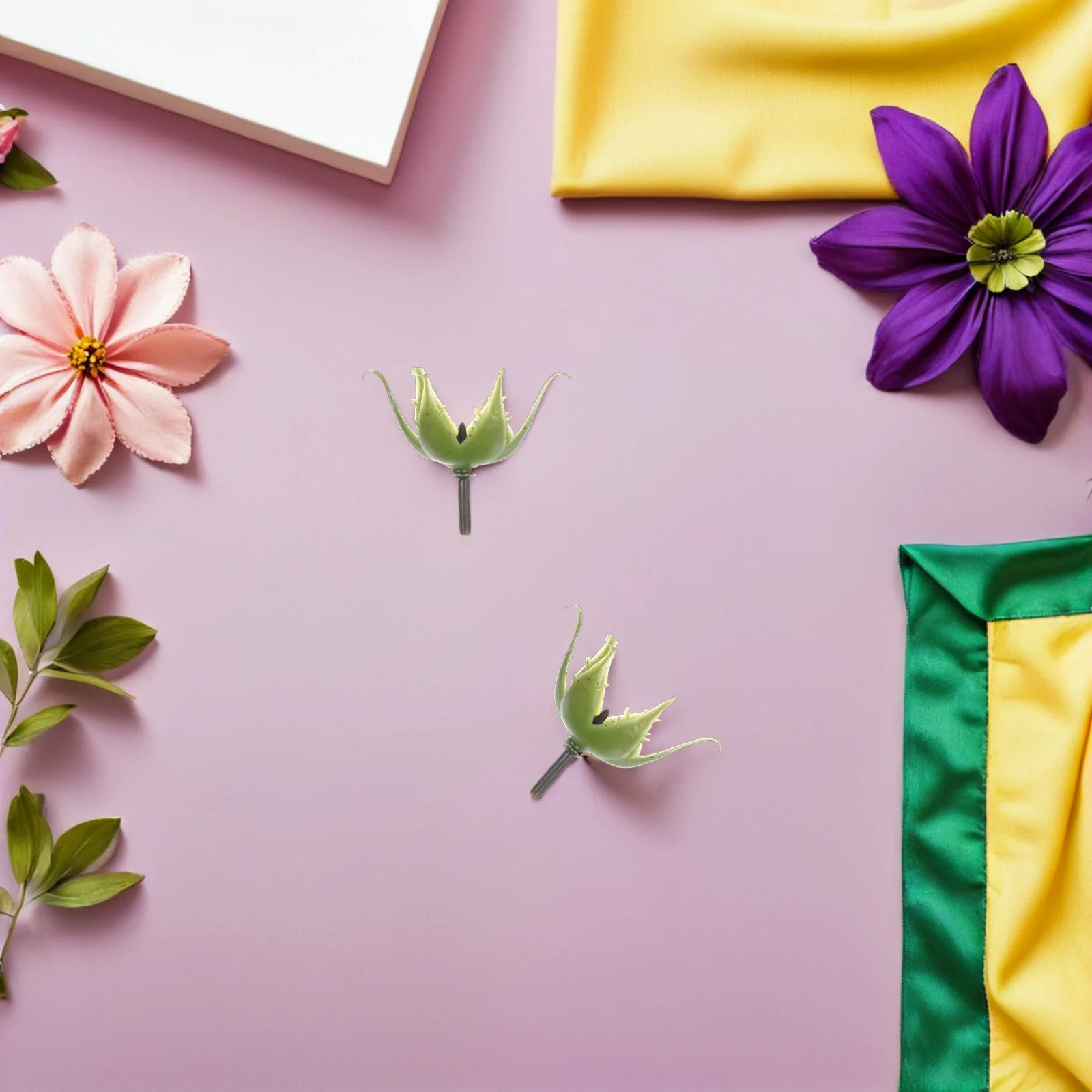 200 مجموعة من الكالكس زهرة اصطناعية البلاستيك الزهور الشتلات DIY بها بنفسك باقة لوازم الحرفية ورد صناعي قاعدة الكالكس لباقة ذاتية الصنع #4