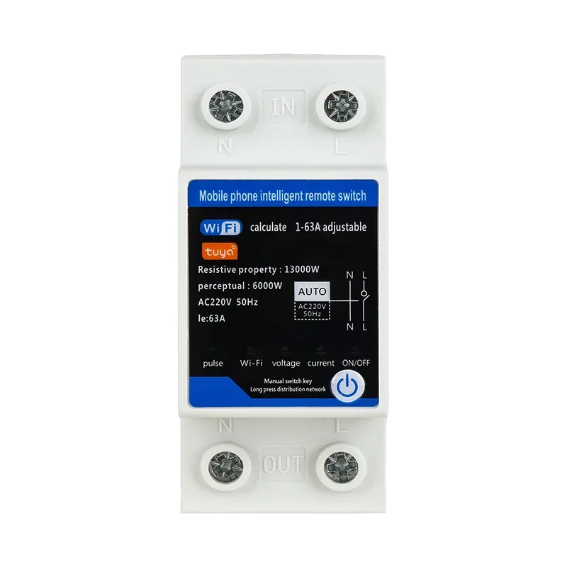 

Foreign trade graffiti wifi smart reclosing meter protector, timer mobile phone smart meter