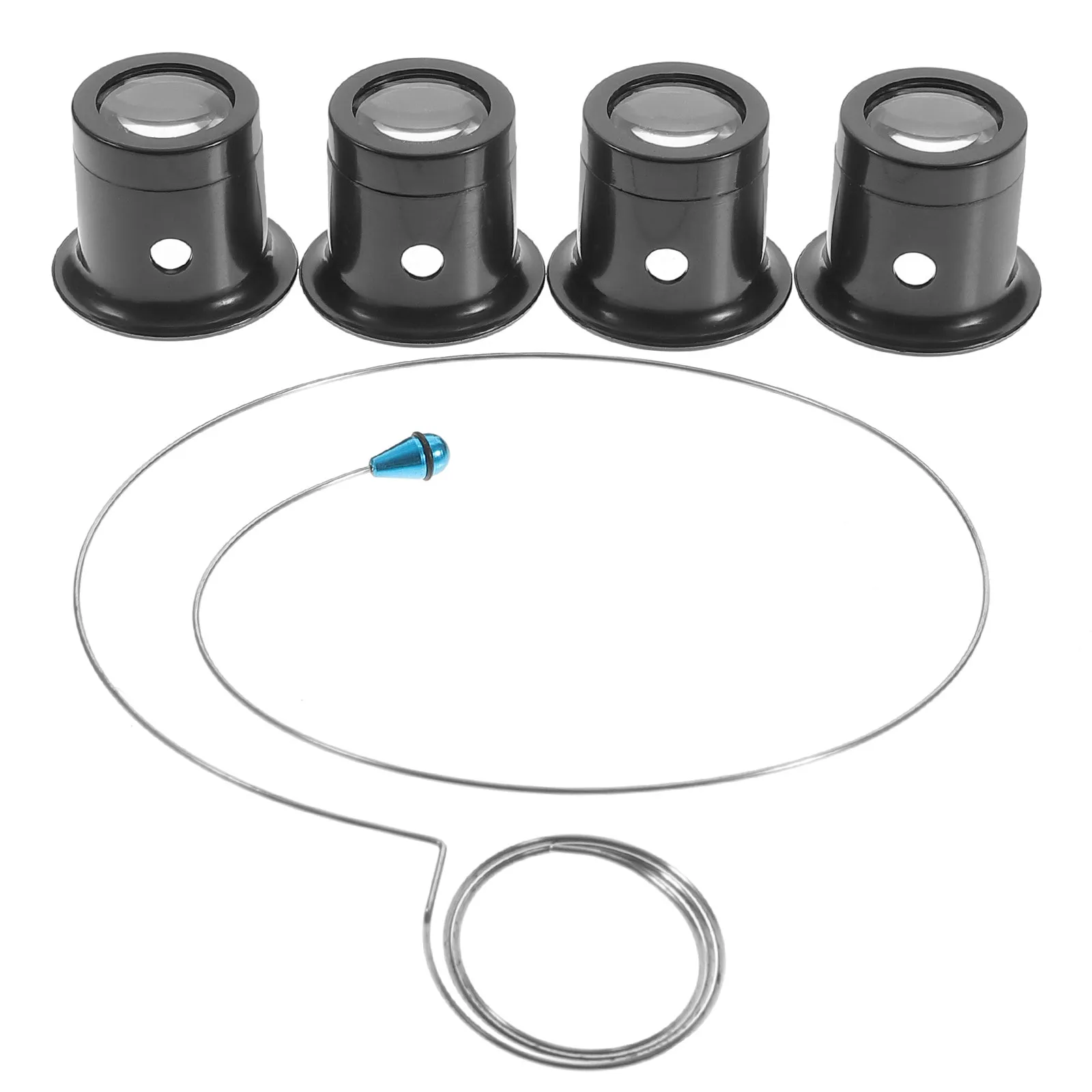 

1Set 10X Premium Watchmakers Magnifier Kit Head-Worn Loupe for Precision Repair Jewelry Identification Magnifying Glass