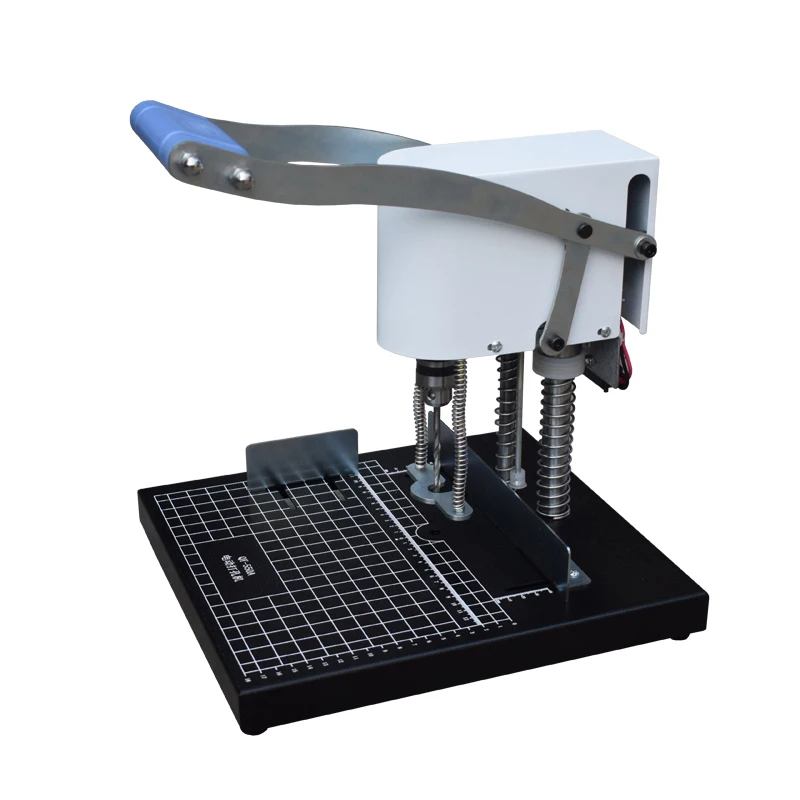new A4 QY-550A Electric Punching Machine Financial Voucher File Paper Punching Drill Bit Can Be Exchanged For 5.5 cm Thickness