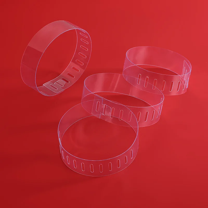 50 قطعة من إطارات الياقات البلاستيكية، وإكسسوارات الملابس الشفافة #4