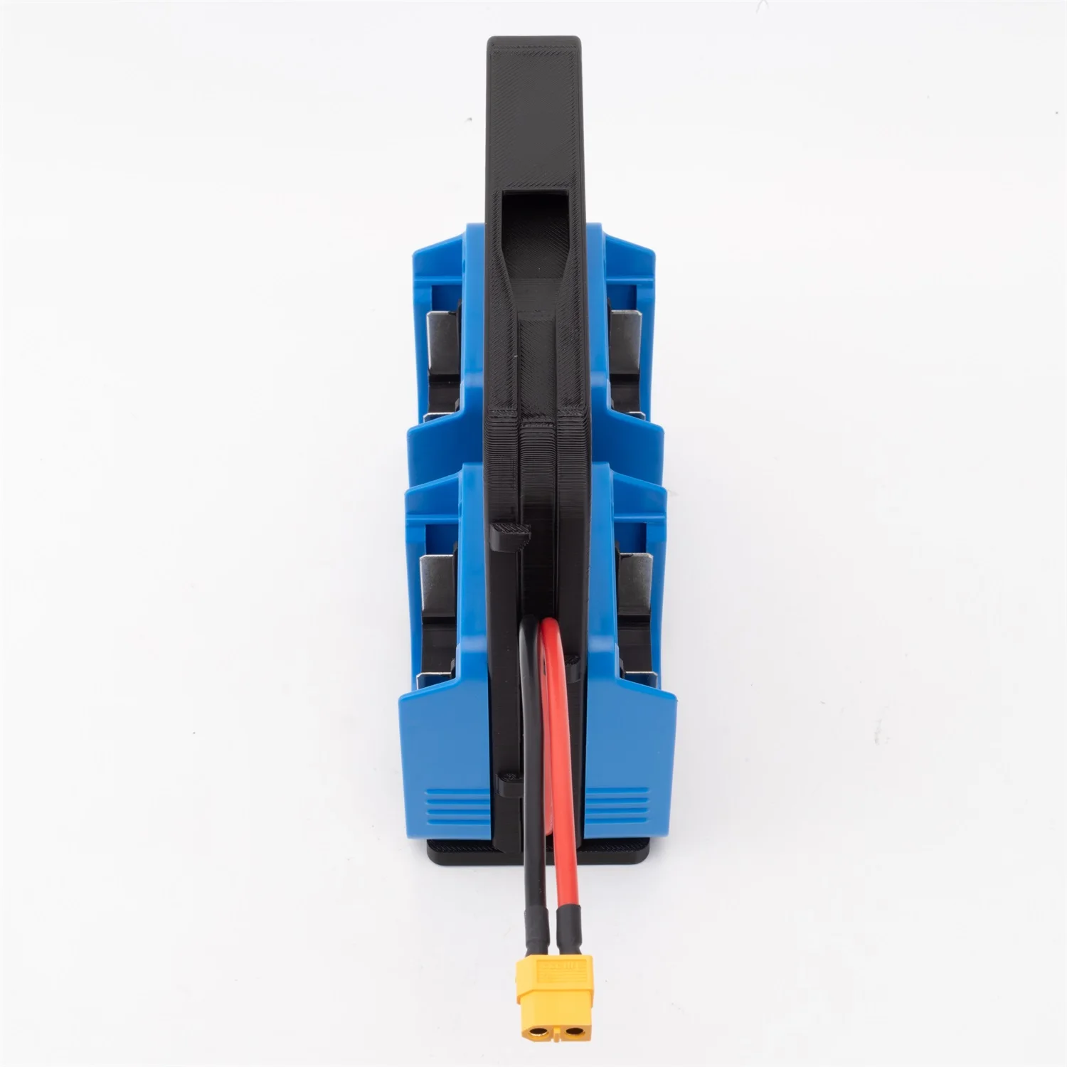 Battery Expander Basket W/XT60 Adapter Port for Makita 18V 4 Slot Battery Caddy Carrying Case Battery Holder