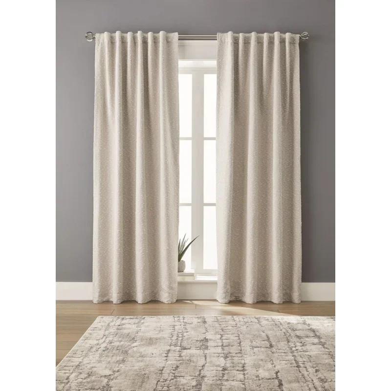 

Blackout Curtain Panel, 50" x 84", Beige