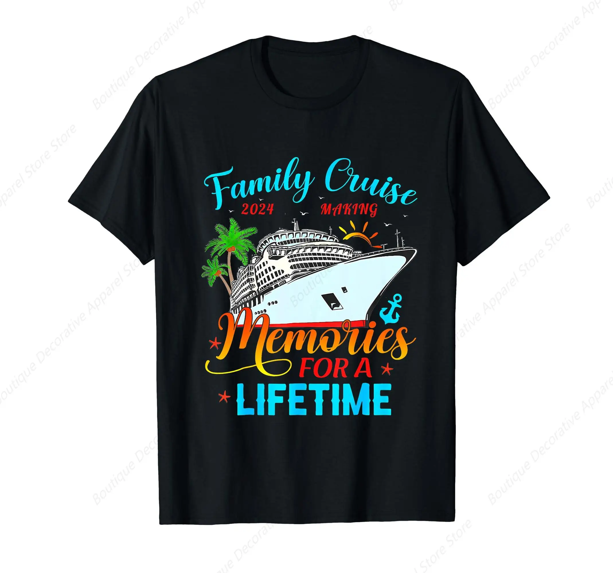 

Family Cruise 2024 Making Memories For A Lifetime Beach T-Shirt