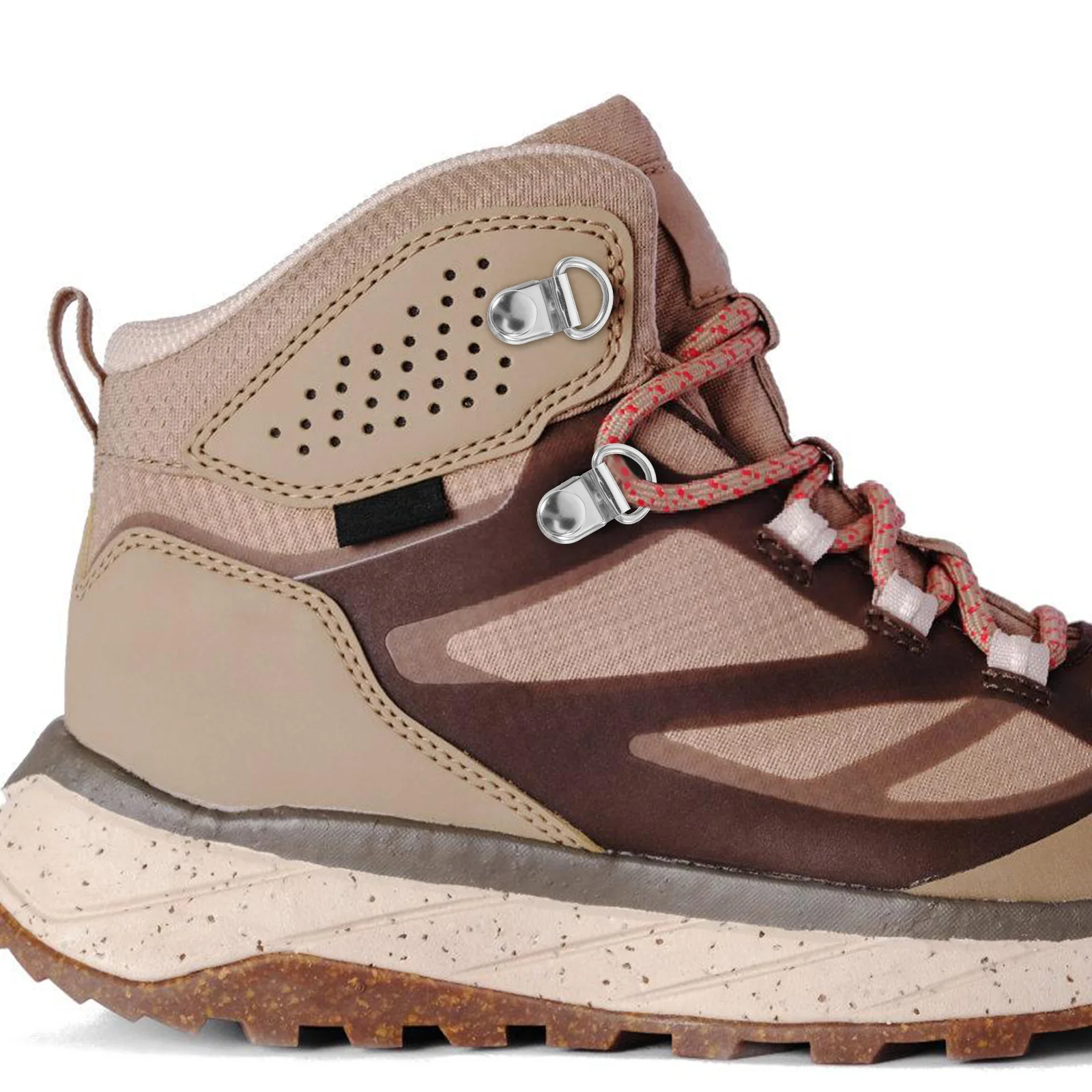 เครื่องมือทำกระดุม DIY กระดุมรองเท้าทนทาน กระเป๋าถือสแตนเลสแบบถอดได้แบบใช้ซ้ำได้