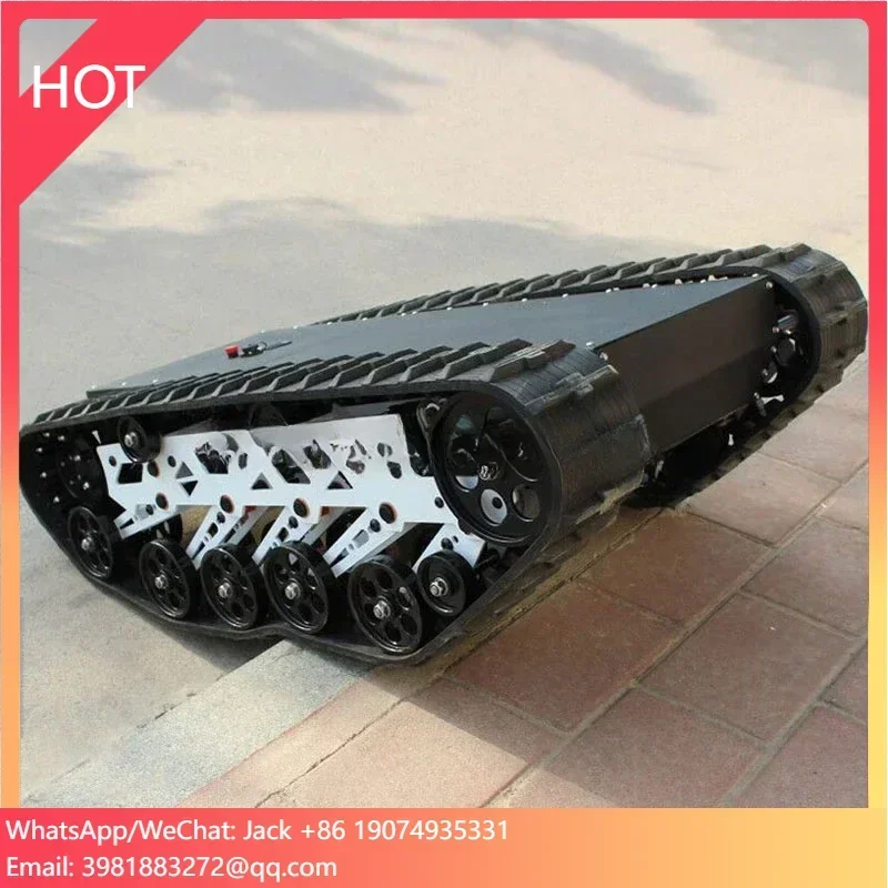 

Electric Mobile Robotic Platform Intelligent Fire Fighting Robot Base AVT-12T