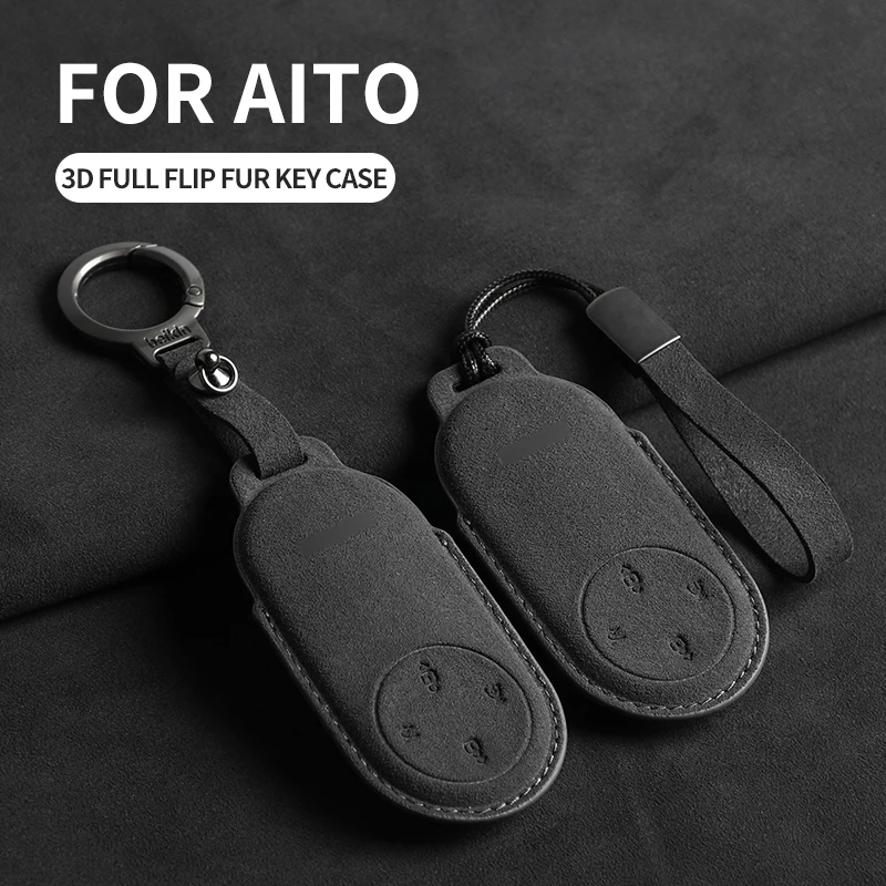 Leather Car Key Cas…