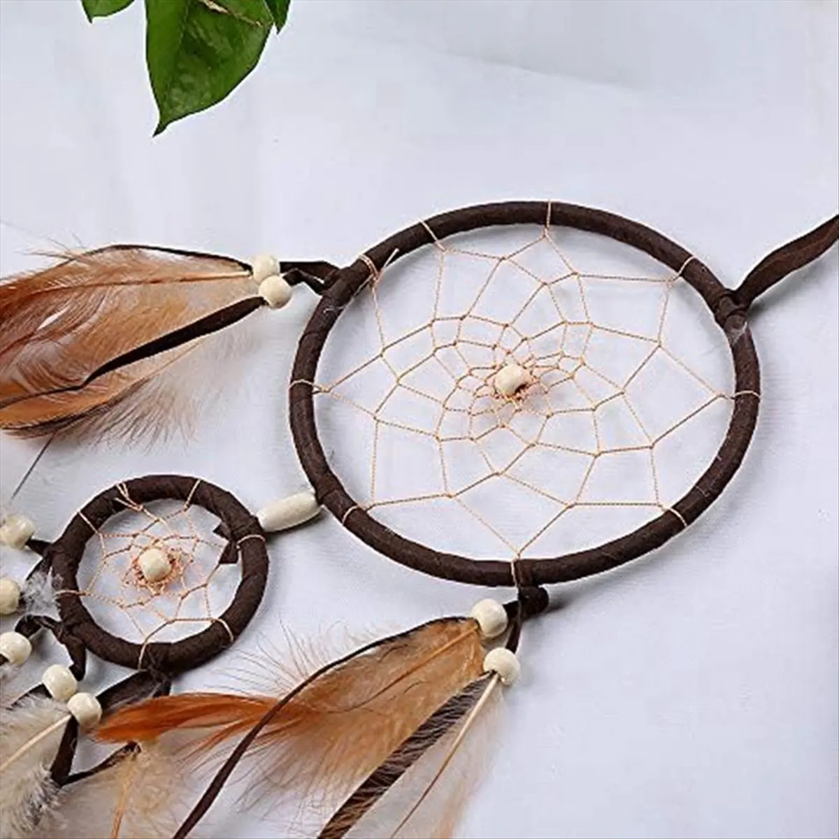 MALL Dream Catcher Brown Decorative Dream Catcher Living Room Dream Catcher for Wall Hanging, Decoration, Festival, Gift