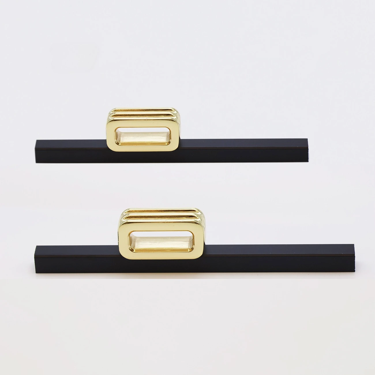 

Modern simple black gold lengthened one meter handle wardrobe drawer handle furniture hardware handles